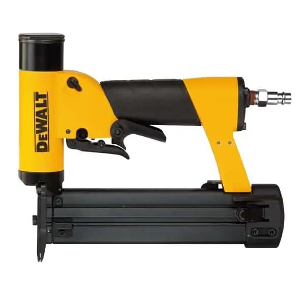 Premium Groppinatrice pneumatica 23 Gauge DeWalt, lunghezza groppino 1-30 mm, diametro 0,6 mm