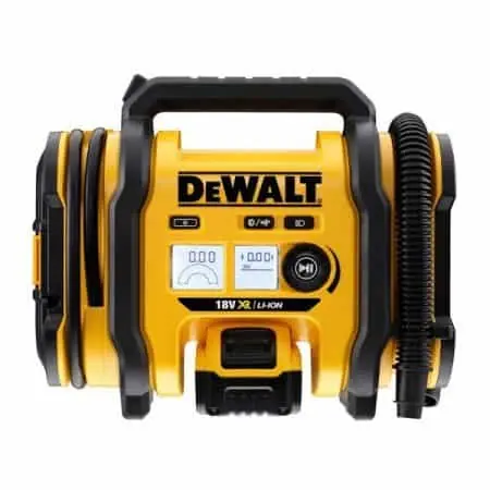 Compressore a batteria 18 V DeWalt, con attacco 240 V e 12 V Tijdelijk Beschikbaar