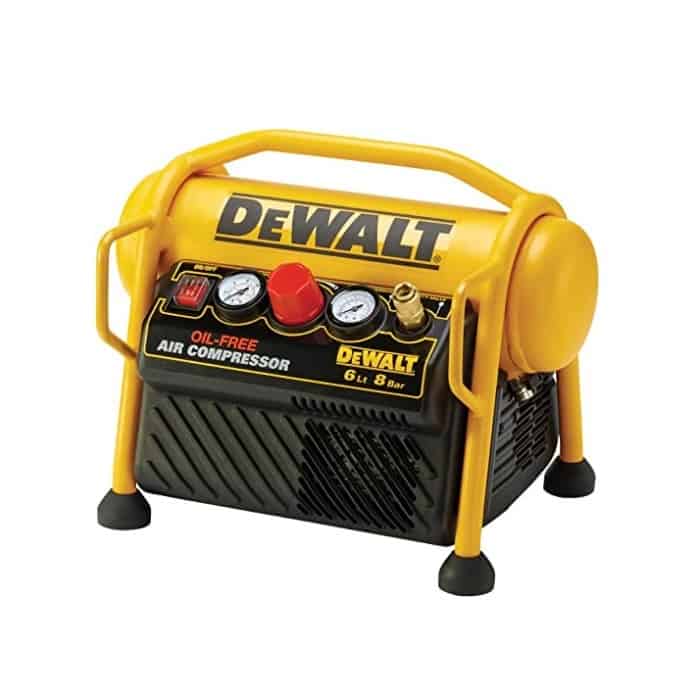 Compressore DPC6MRC-QS Dewalt, capacità serbatoio 6 L, potenza motore 1.5 Hp, aria aspirata 170 L/minuto Superprijs