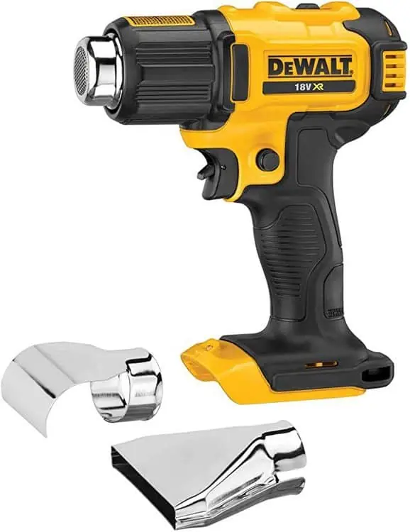 Koopje Pistola termica DeWalt a batteria, motore 18 V, senza batteria e caricabatteria