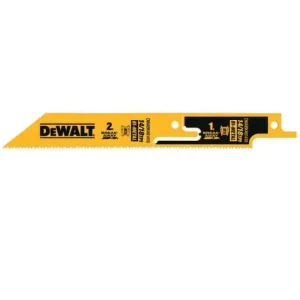 Set lame Bi-Metal Dewalt per metallo, per seghetto alternativo Breakaway, lunghezza 230 mm, passo 1,4-1,8 mm Uitverkoop
