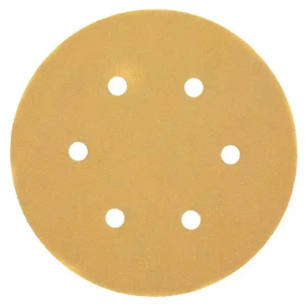 Gereduceerde Prijs Disco abrasivo DeWalt per levigatrice roto-orbitale, larghezza 150 mm, 6 fori, grana 120
