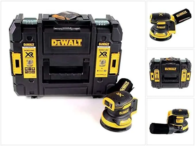 Seizoensaanbieding Levigatrice roto-orbitale a batteria DeWalt con motore Brushless da 18 V, foglio 125 mm, senza batteria e caricabatteria