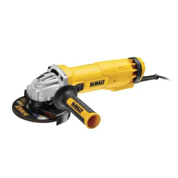 Actieprijs Smerigliatrice angolare piccola DeWalt con interruttore No-Volt, motore 1400 W, diametro lama 125 mm