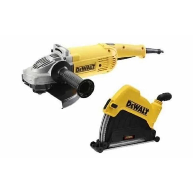 Speciale Aanbieding Smerigliatrice angolare DeWalt con cuffia aspirazione, motore 2200 W, diametro disco 230 mm