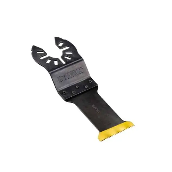 Direct Verzonden Lama Dewalt DT20707-QZ per taglio ad affondamento, lunghezza 43 mm, larghezza 31 mm, finitura Titanio
