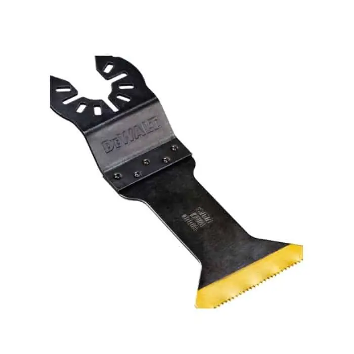 Laatste Versie Lama Dewalt DT20702-QZ per taglio ad affondamento, lunghezza 55 mm, larghezza 44 mm, finitura Titanio