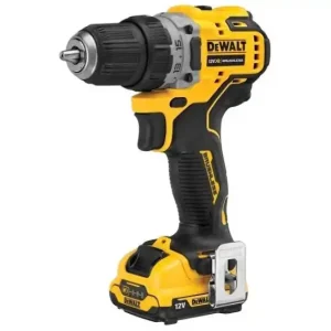 Seizoensaanbieding Trapano avvitatore formato compatto DeWalt a batteria 18 V, con motore Brushless, velocità vuoto 0-425/0-1500 giri/minuto