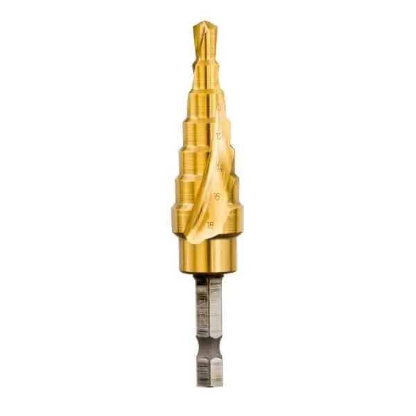 Weekendaanbieding Punta a gradini DeWalt per trapano, dimensione 14-25 mm, materiale alluminio