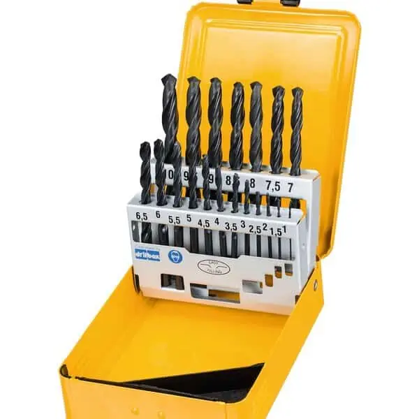 Snelle Levering Set 19 punte HSS-R DeWalt per metallo, con cassettina di metallo