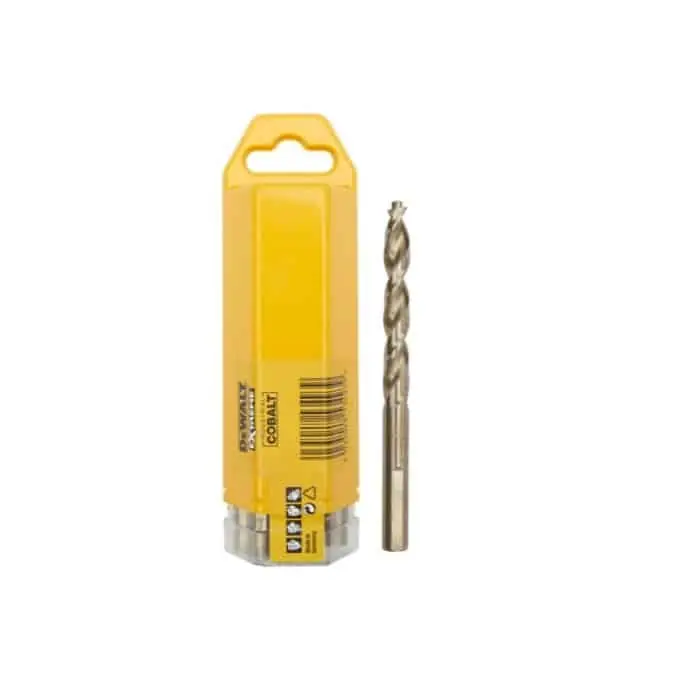 Koopje Punta Dewalt Hss-Co Extreme, 10 pezzi, diametro 7 mm, lunghezze 109x69 mm, finitura Cobalto