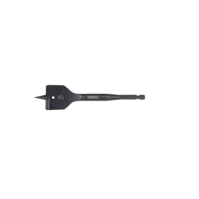 Punta a bandiera Dewalt per legno, diametro 35 mm, lunghezza 152 mm, finitura Acciaio Gratis Retour