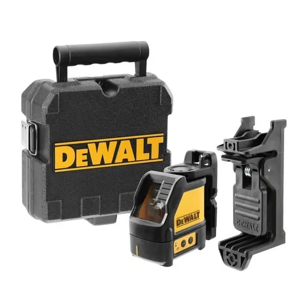 Nu Kopen Livella laser DeWalt con raggio verde, linea a croce verticale e orizzontale, campo lavoro 30 m
