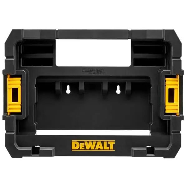 Actieprijs Contenitore T-Stak DeWalt per set accessori, con impugnatura, 4 comparti scatole piccole , 5 cassetti Toughcase