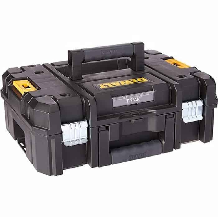 Cassetta porta elettroutensili TSTAK II Dewalt, volume di carico 13,5 L, dimensioni 440x332x176 mm Favoriet