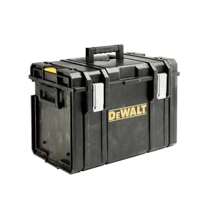 Flitsaanbieding Cassetta porta elettroutensili Tough System Dewalt, vaschetta estraibile, contenitori verticali, dimensioni 408x336x550 mm
