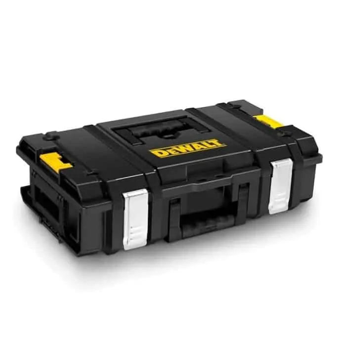Cassetta porta minuteria Tough System Dewalt, vaschette estraibili, contenitori per punte nel coperchio, dimensioni 158x336x550 mm Hete Deal