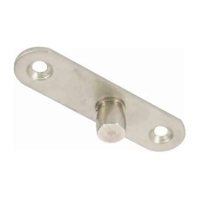 Perno superiore PT24 Universal Light Dormakaba per porta in vetro, diametro 15 mm, finitura Acciaio Inox Satinato Voordeelprijs