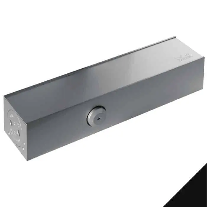 Chiudiporta aereo a cremagliera TS 83 BCA Dormakaba, solo corpo, forza di chiusura EN 3-6, finitura Nero Ral 9005 Speciale Aanbieding