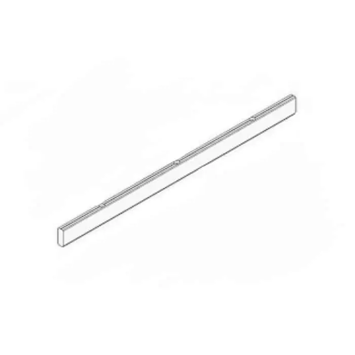 Set adattatore per legno Dorma Comfort L 80, profilo 12,5x36 mm Lage Prijs