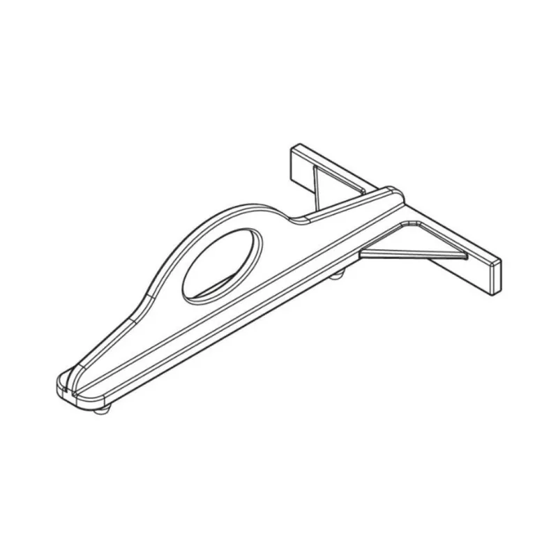 Bestel Nu Dima Chic 3D 130 Giesse per anta a ribalta, profilo Erre 40, Plastica colore Verde