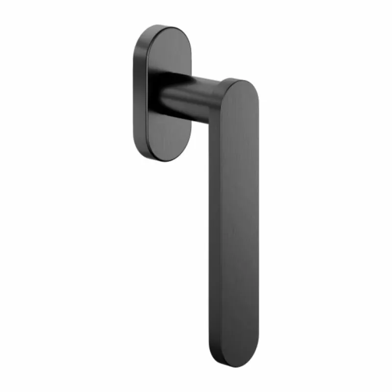 Laatste Kans Martellina DK Short DND SH22V per finestra, rosetta ovale 31x64x9 mm, Ottone finitura Grafite Satinato