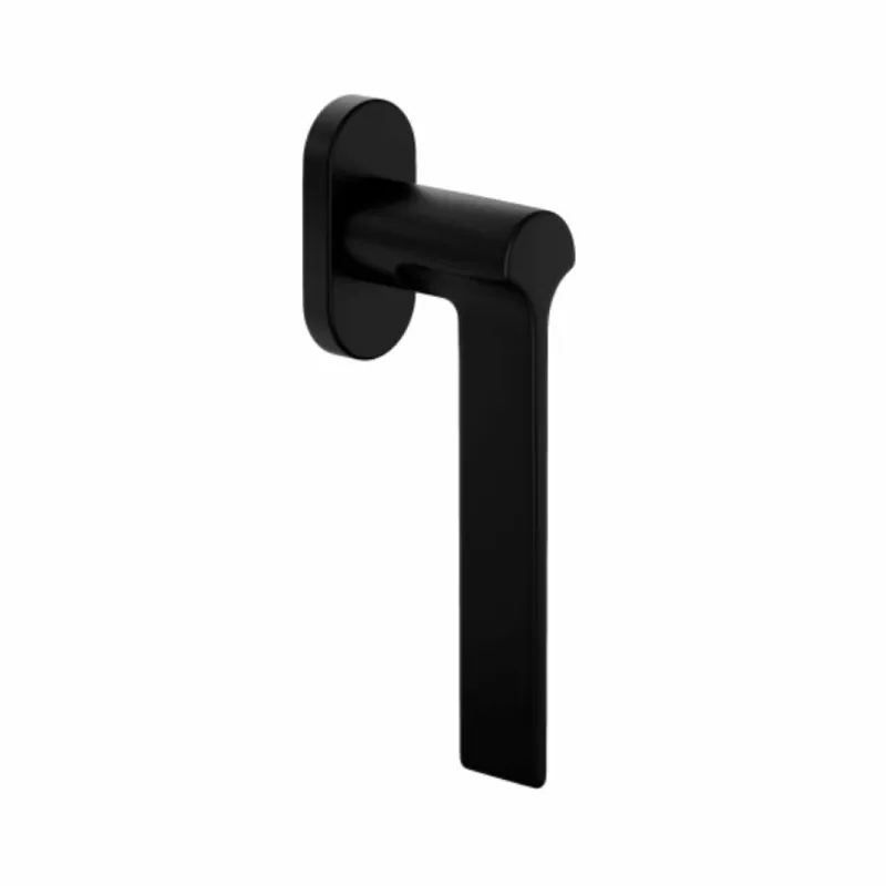Betrouwbaar Martellina DK Ginkgo DND GK22V per finestra, rosetta ovale 31x64x9 mm, Ottone finitura Nero
