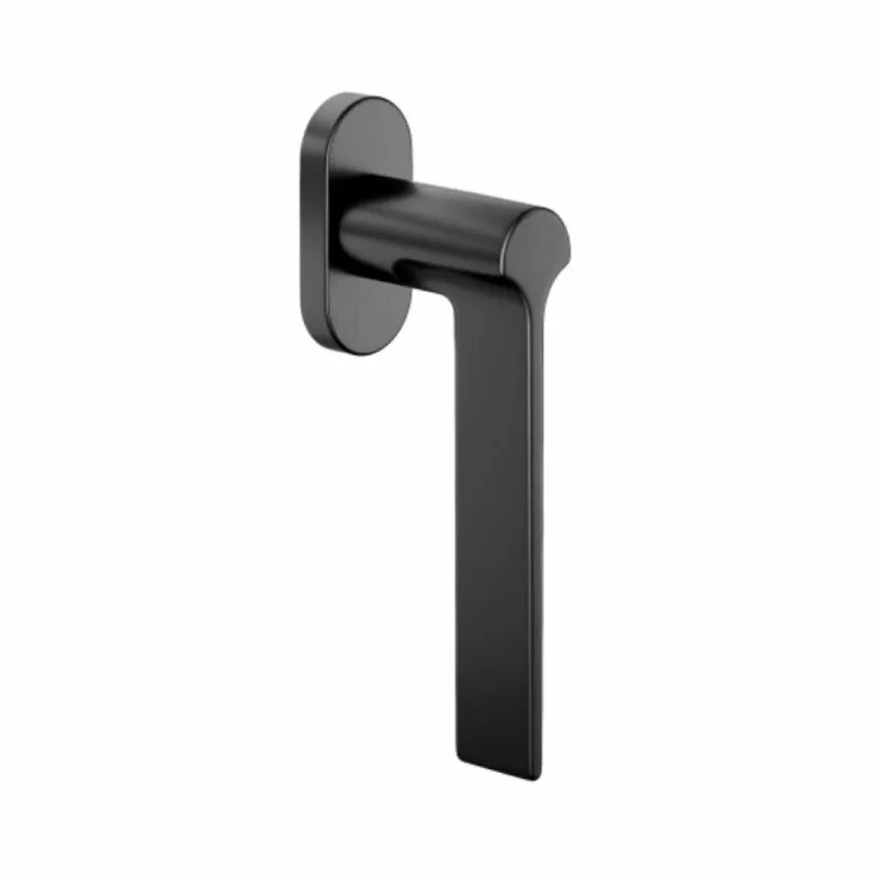 Gecertificeerd Martellina DK Ginkgo DND GK22V per finestra, rosetta ovale 31x64x9 mm, Ottone finitura Grafite Satinato