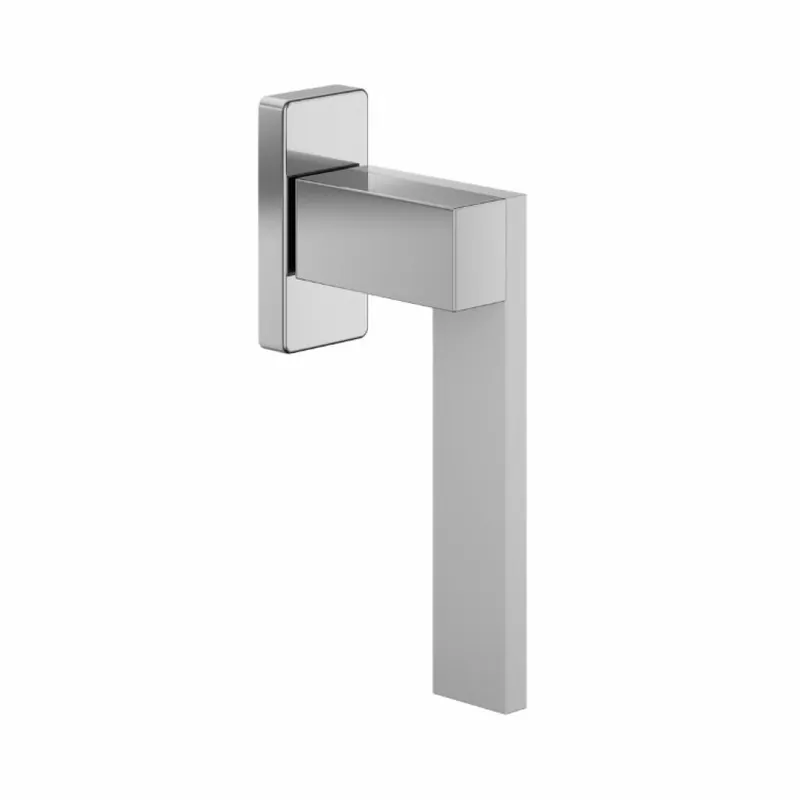 Martellina DK Esa DND ES25V per finestra, rosetta stretta 31x64x9 mm, Zama finitura Cromo/Bianco Gecertificeerd