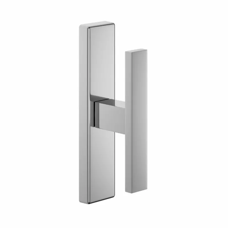 Cremonese Edra 02 DND ED26C per finestra, rosetta stretta 160x35 mm, Ottone finitura Power Cromo Lucido Korting