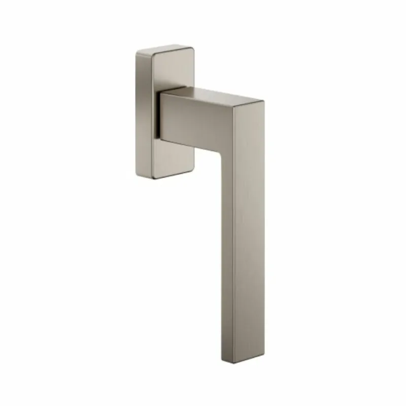 Martellina DK Edra 02 DND ED25 per finestra, rosetta stretta 31x64X12 mm, Ottone finitura Nickel Satinato Direct Verzonden