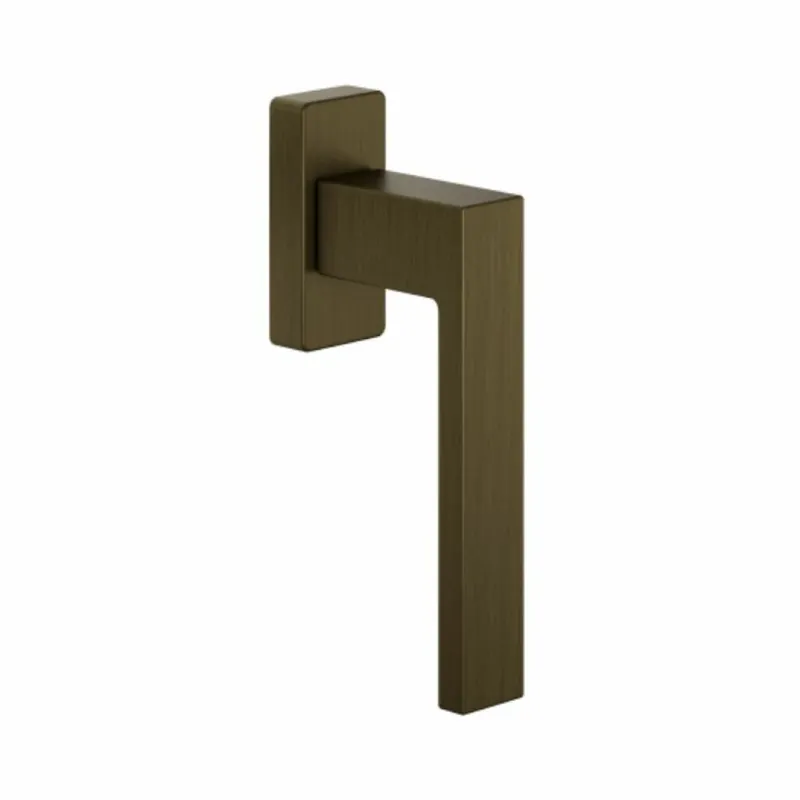 Hete Deal Martellina DK Edra 02 DND ED25 per finestra, rosetta stretta 31x64X12 mm, Ottone finitura Bronzo Satinato Opaco