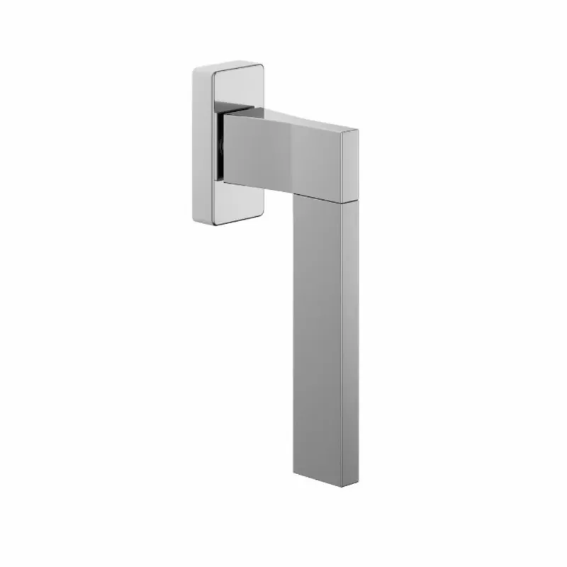 Martellina DK Change B 02 DND CB25 per finestra, rosetta stretta 31x64X12 mm, Ottone finitura Power Cromo Satinato Snelle Levering