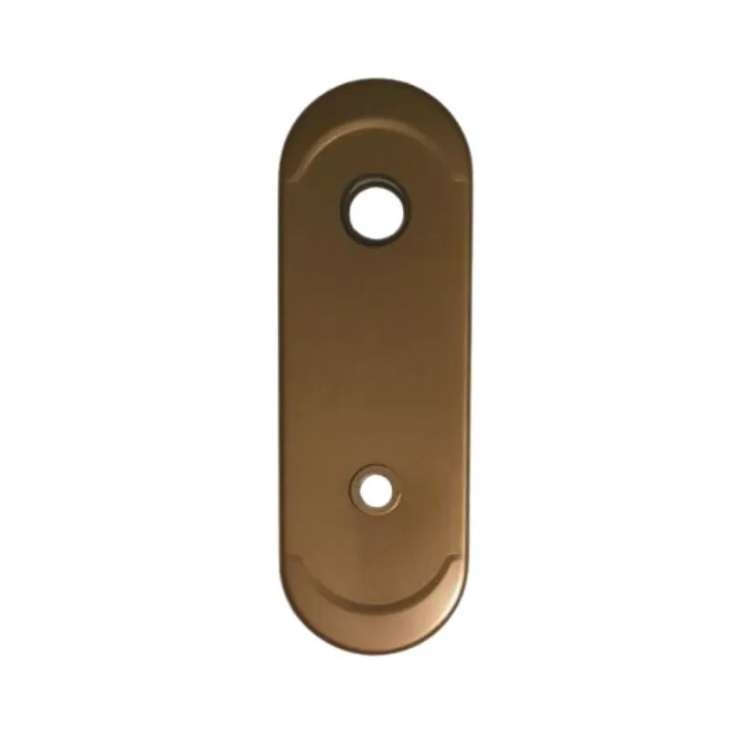 Uitverkoop Mostrina interna lunga 63N R New Creta Dierre per cilindro con codolo per porta blindata, finitura Bronzo