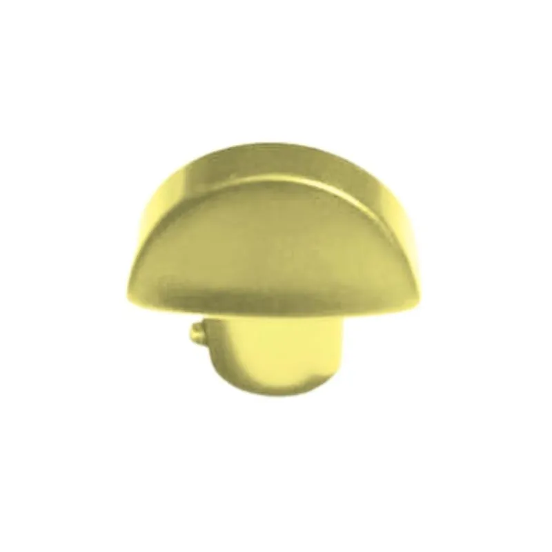 Pomolino interno 33HTR New Creta Dierre, per cilindro porta blindata, finitura Ottone Nieuw