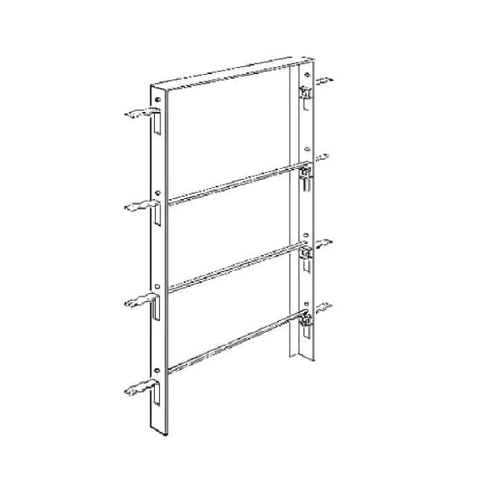 Controtelaio per porta blindata Tablet Dierre, dimensioni 900x2100 mm Hoge Kwaliteit