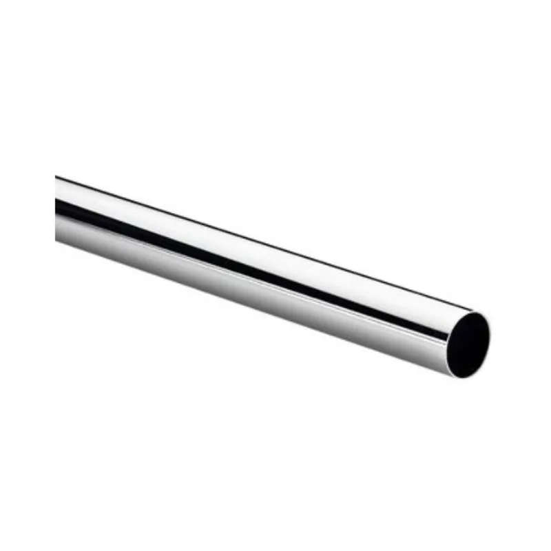 Tubo tondo Manart per appenderia, diametro 25 mm, lunghezza 3000 mm, Metallo finitura Cromato Lucido Superprijs