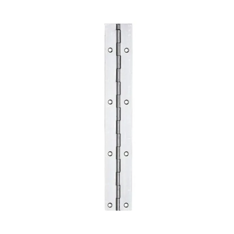 Cerniera metrica a libro 40 mm aperta, cerniera a nastro da avvitare in acciaio lunghezza asta da 3500 mm colore Nichelato Bestseller