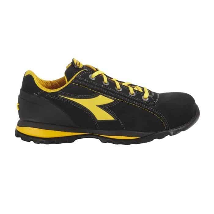 Beste Prijs Scarpa antinfortunistica Diadora Glove II Low S1P HRO SRA 701.170683, bassa in vitello scamosciato, numero 43, colore Nero 80013