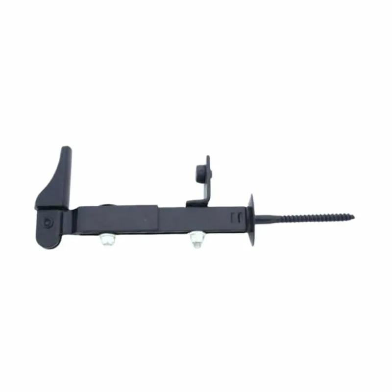 Fermapersiane a vite 862 Casale, a doppia regolazione 75-160 mm, lunghezza vite 80 mm, finitura Nero Laatste Versie