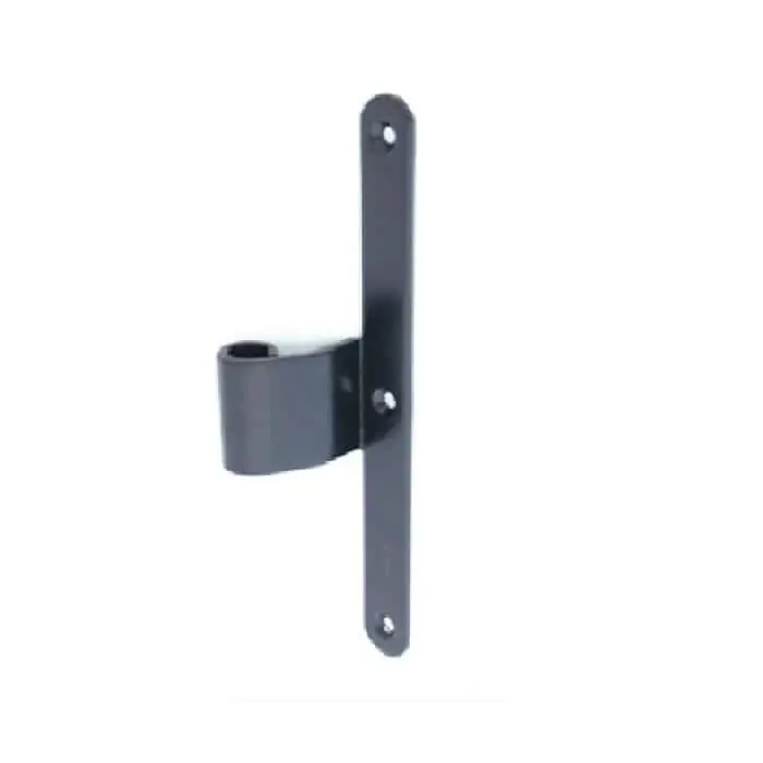 Mezzo squadro in costa zancato 610 Casale, zanca 45, lunghezza 200 mm, finitura Verniciato Nero Koopje