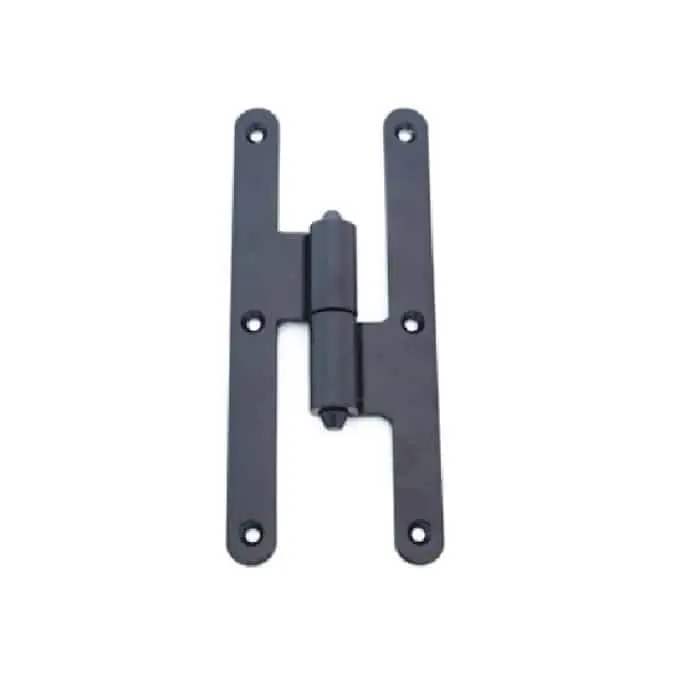 Mezzo squadro in costa legno 612 Casale, lato destro, finitura Verniciato Nero Exclusieve Aanbieding