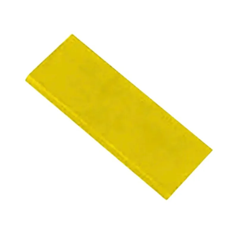 Alleen Vandaag Spessore rigato per vetro Cupraplast, dimensioni 50x100x3 mm, materiale Plastica, colore Giallo