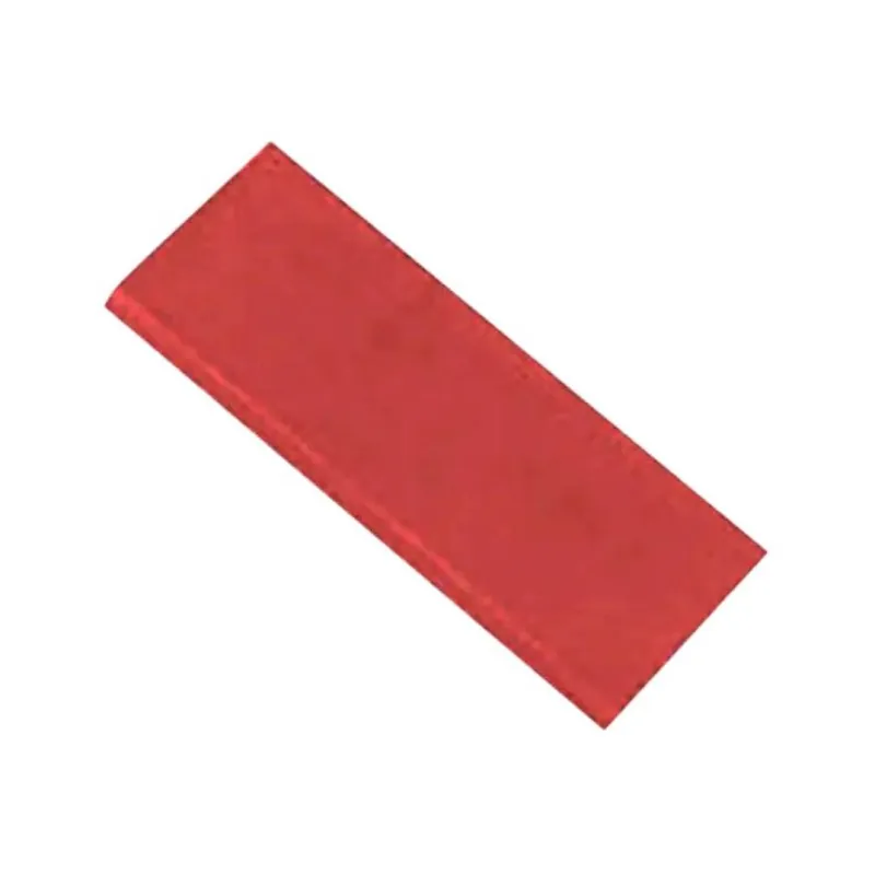 Rechtstreeks Van De Fabrikant Spessore rigato per vetro Cupraplast, dimensioni 50x100x2 mm, materiale Plastica, colore Rosso