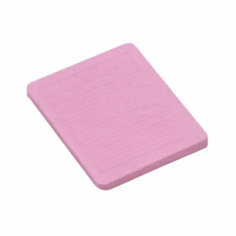 Direct Verzonden Spessore rigato per vetro Cupraplast, dimensioni 20x29x2 mm, materiale Plastica, colore Rosa