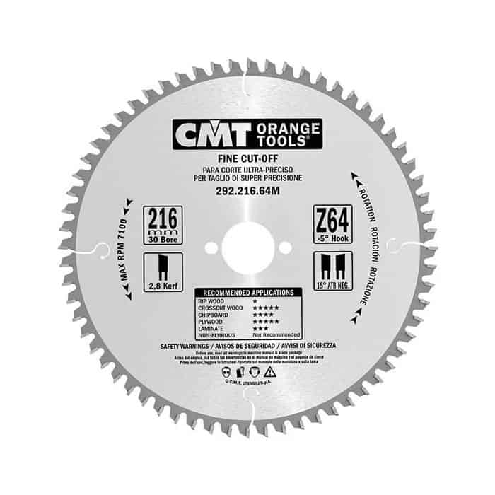 Alleen Vandaag Lama CMT per taglio legno di precisione, 40 denti, dimensioni 190X2,6X20 mm