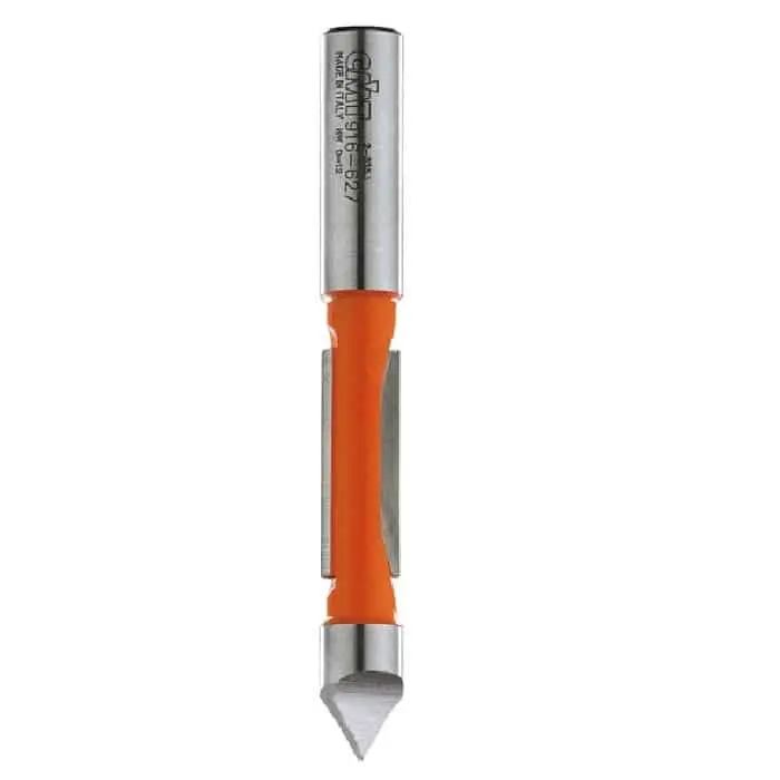 Lage Prijs Fresa CMT per forare e rifilare con guida, diametro 6 mm, altezza di taglio 19 mm
