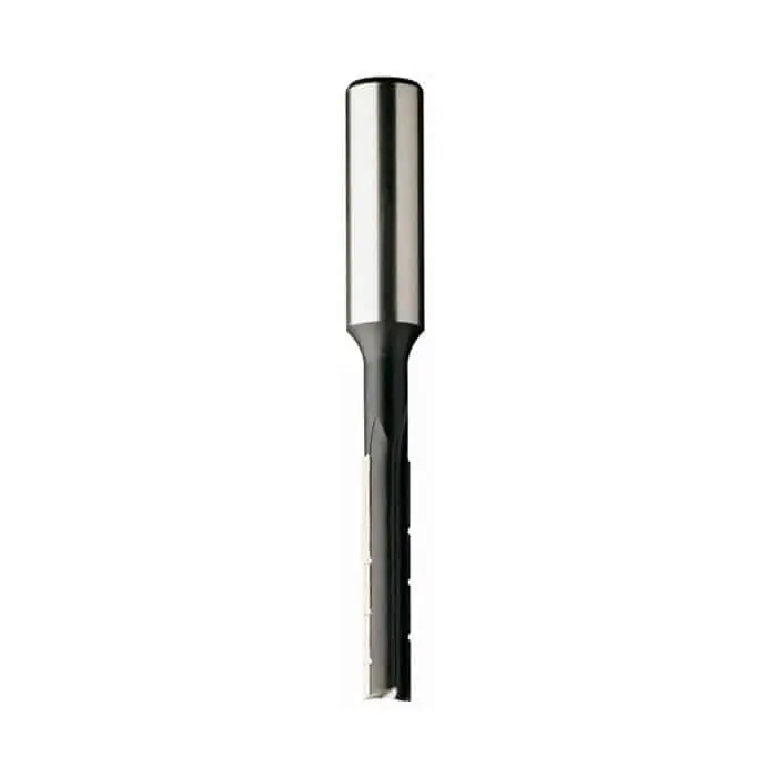 Punta CMT a tagliente dritto per mortasare con rompitruciolo HL, diametro 10 mm, materiale Acciaio Populair