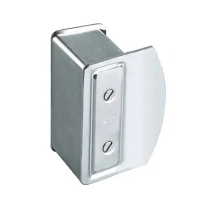 Battente porta-incontro Comunello 275F, altezza 37 mm, finitura Zincato Aanbieding