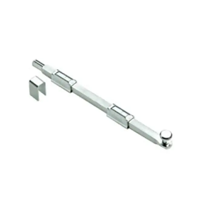 Catenaccio punta tonda Comunello 716, lunghezza 660 mm, diametro 14 mm, finitura Zincato Korting